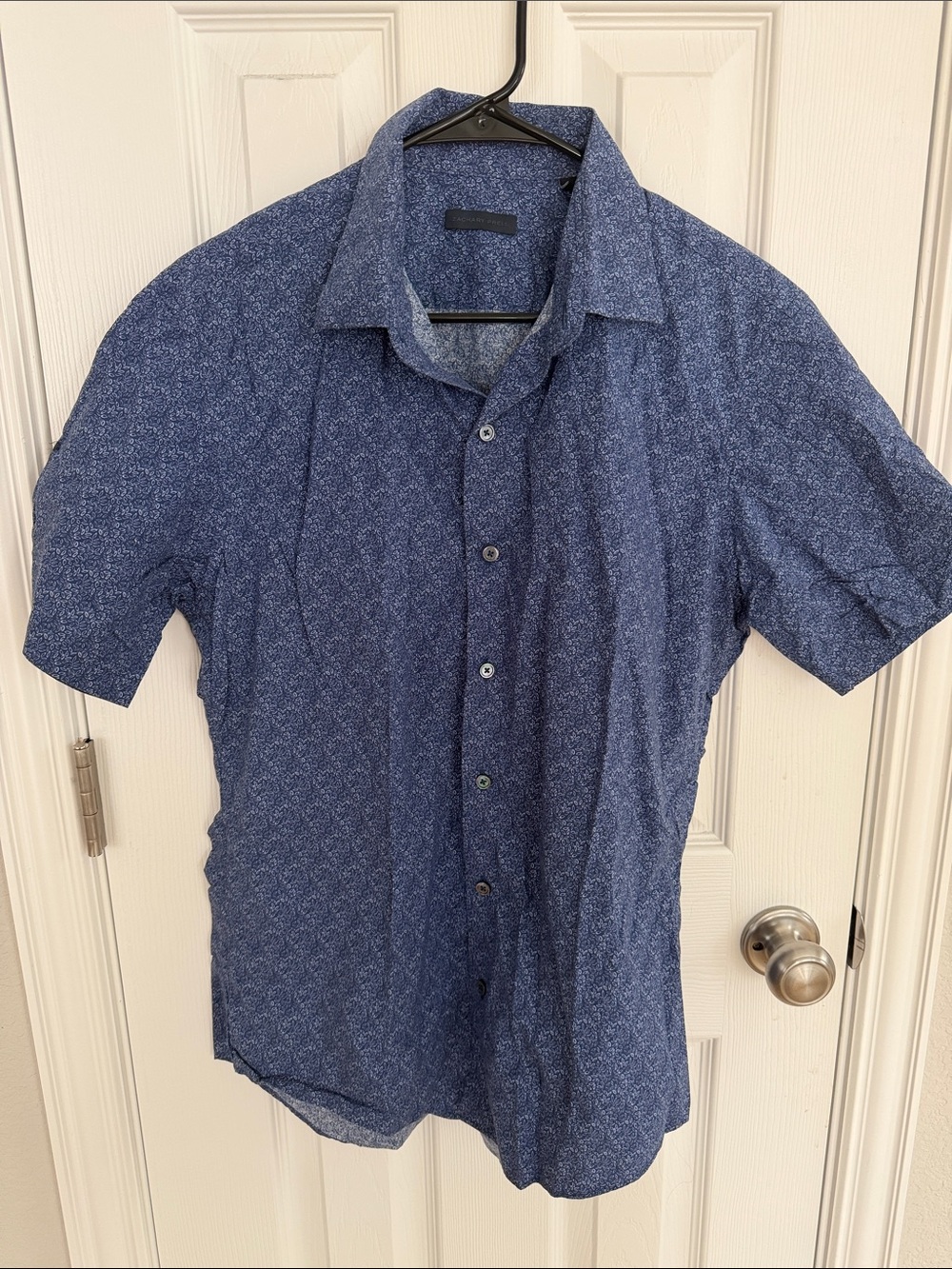 Zachary Prell Men's Casual Short-Sleeve Button-Down Shirt